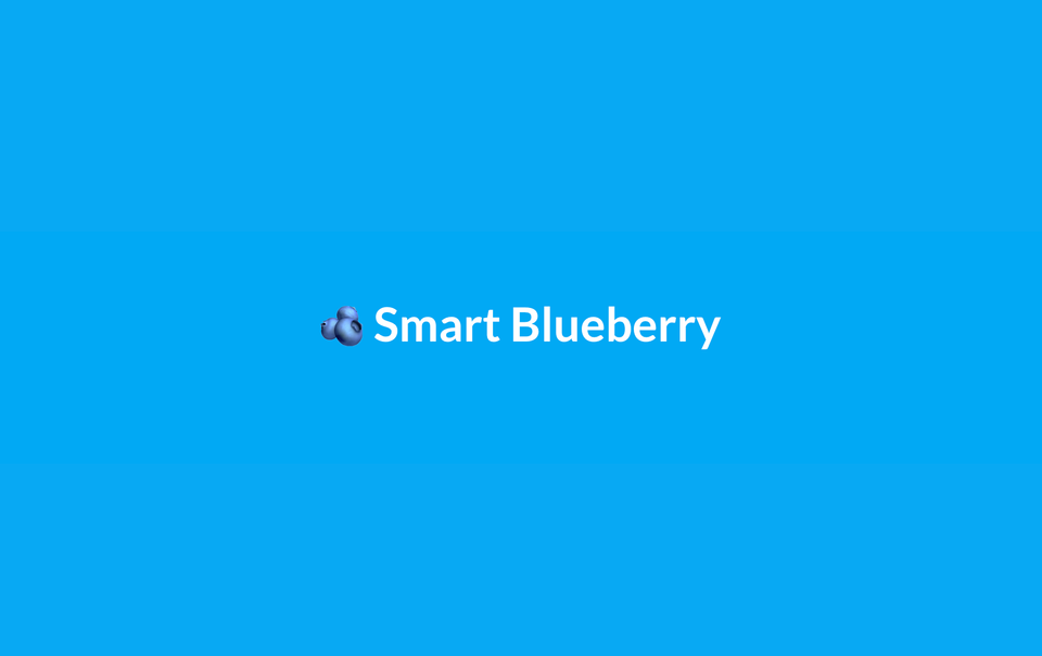 Smart Blueberry - Addon for Home Assistant